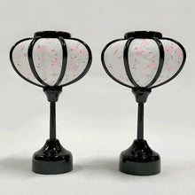 画像をギャラリービューアに読み込む, 雪洞(対)<br>【姫ぼんぼり 桜小町】<br>ミニ雪洞<br> 桃の節句/雛人形