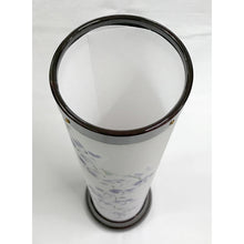 画像をギャラリービューアに読み込む, 陽光【胡蝶蘭 濃ワイン】<br>創作提灯/盆提灯<br>手描き/銅紛仕上<br>正絹/和紙/岐阜県産