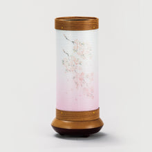 画像をギャラリービューアに読み込む, 宝生360<br>創作提灯/回転灯<br>絹二重/木製<br>盆提灯/岐阜県産