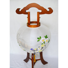 画像をギャラリービューアに読み込む, 大内行灯 12号<br>行徳③【右】<br>木製けやき 絹二重張