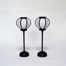 画像をギャラリービューアに読み込む, 雪洞(対)【古代桜】<br>8号~11号 4種類<br> 桃の節句/雛人形