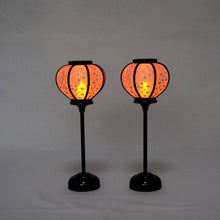 画像をギャラリービューアに読み込む, 雪洞(対)【古代桜】<br>8号~11号 4種類<br> 桃の節句/雛人形