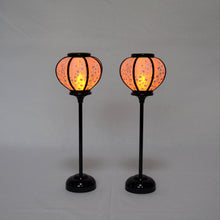 画像をギャラリービューアに読み込む, 雪洞(対)【古代桜】<br>8号~11号 4種類<br> 桃の節句/雛人形