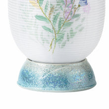 画像をギャラリービューアに読み込む, 宝珠灯480 ①<br>創作提灯/陶器製<br>手描き/絹二重<br>盆提灯/岐阜県産