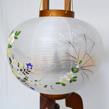 画像をギャラリービューアに読み込む, 大内行灯 12号<br>行徳②【左】<br>木製けやき 絹二重張