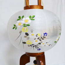 画像をギャラリービューアに読み込む, 大内行灯 12号<br>行徳①【左右対】<br>木製けやき 絹二重張