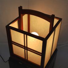 画像をギャラリービューアに読み込む, なごみのあかり<br> ② ATA-51 木製行灯<br>照明/インテリア<br>【送料無料】