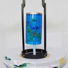 画像をギャラリービューアに読み込む, 大内行灯 尺寸<br>万芭 PC 菊蒔絵<br>ビニロン (回)