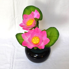 画像をギャラリービューアに読み込む, 姫蓮 himehasu<br> イルミネーション造花<br> 仏花/盆提灯/インテリア【送料無料】