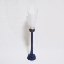 画像をギャラリービューアに読み込む, いろどり燭台45号(1本)<br> 紺・木製<br>【雲竜シート】 燭台型<br>インテリア照明・五月人形