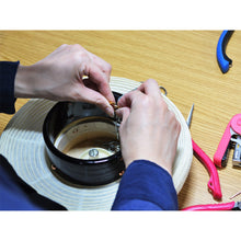 画像をギャラリービューアに読み込む, 新八寸夏目 弓張提灯<br>①【無地】