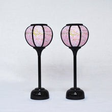 画像をギャラリービューアに読み込む, 雪洞(対)【プチ雪洞】<br>7号 8号 2種類<br>小桜<br> 桃の節句/雛人形