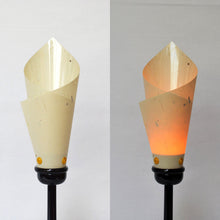 画像をギャラリービューアに読み込む, 燭台45号~75号(対)<br>2本セット<br>【美濃和紙】<br>木製/コードレス<br>節句/五月人形