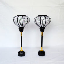 画像をギャラリービューアに読み込む, 雪洞(対)【菊燈木製】<br>10号~16号 6種類<br>薄墨桜/岐阜県産<br> 桃の節句/雛人形