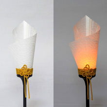 画像をギャラリービューアに読み込む, 燭台・青海波/しろ<br>【サイズ・3種類】<br>25号・30号・35号<br>2本セット/コードレス<br>五月人形/雛人形