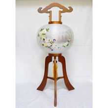 画像をギャラリービューアに読み込む, 大内行灯 12号<br>行徳②【左】<br>木製けやき 絹二重張