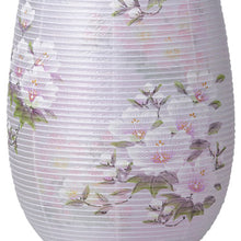 画像をギャラリービューアに読み込む, 宝珠灯480 ② <br>創作提灯/陶器製<br>手描き/絹二重<br>盆提灯/岐阜県産