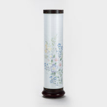 画像をギャラリービューアに読み込む, 宝生750<br>創作提灯/回転灯<br>絹二重/木製<br>盆提灯/岐阜県産