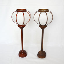 画像をギャラリービューアに読み込む, ぼんぼり光触媒<br>【けやき】雪洞/木製<br>照明/デスクランプ