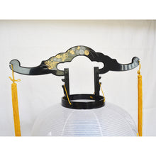 画像をギャラリービューアに読み込む, 大内行灯 尺寸<br>万芭 PC 菊蒔絵<br>ビニロン (回)