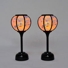 画像をギャラリービューアに読み込む, 雪洞(対)【プチ雪洞】<br>7号 8号 2種類<br>かすみ桜<br> 桃の節句/雛人形