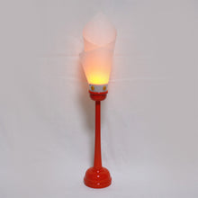 画像をギャラリービューアに読み込む, いろどり燭台45号(1本)<br> 朱・木製<br>【雲竜シート】 燭台型<br>インテリア照明