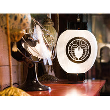 画像をギャラリービューアに読み込む, 新九子弓張提灯<br>①【白絹】