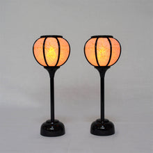 画像をギャラリービューアに読み込む, 雪洞(対)【プチ雪洞】<br>7号 8号 2種類<br>小桜<br> 桃の節句/雛人形