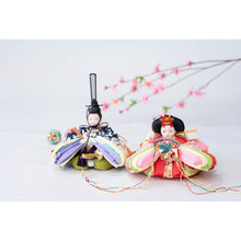 画像をギャラリービューアに読み込む, 手まり雛 ころろ<br>【栗】雛人形セット<br> 岐阜県産/柿渋塗装【送料無料】