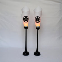 画像をギャラリービューアに読み込む, 燭台(対)/オリジナル<br>45号~70号 6種類<br>【雲竜シート】<br>木製/コードレス<br>節句/五月人形