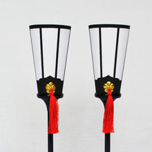 画像をギャラリービューアに読み込む, 燭台(対)<br>9号~13号 5種類<br>【綾】白・赤房付き<br> 五月人形/雛人形