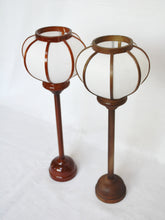 画像をギャラリービューアに読み込む, ぼんぼり光触媒<br>【焼桐調】雪洞/木製<br>照明/デスクランプ