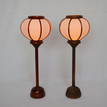 画像をギャラリービューアに読み込む, ぼんぼり光触媒<br>【焼桐調】雪洞/木製<br>照明/デスクランプ