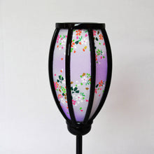 画像をギャラリービューアに読み込む, 雪洞(対)【二条】<br>11号~15号 3種類<br>紫/木製<br> 桃の節句/雛人形