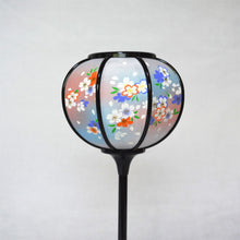 画像をギャラリービューアに読み込む, 雪洞(対)【なつめ式】<br>10号・11号 2種類<br>かすみ桜オレンジ<br> 桃の節句/雛人形