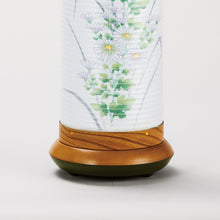 画像をギャラリービューアに読み込む, 宝生570<br>創作提灯/回転灯<br>絹二重/木製<br>盆提灯/岐阜県産