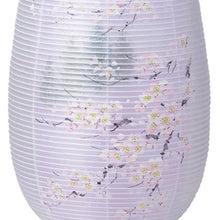 画像をギャラリービューアに読み込む, 宝珠灯480 ② <br>創作提灯/陶器製<br>手描き/絹二重<br>盆提灯/岐阜県産