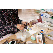 画像をギャラリービューアに読み込む, 手まり雛 ころろ<br>【栗】雛人形セット<br> 岐阜県産/柿渋塗装【送料無料】