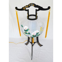 画像をギャラリービューアに読み込む, 大内行灯 尺寸<br>万芭 PC 菊蒔絵<br>ビニロン (回)