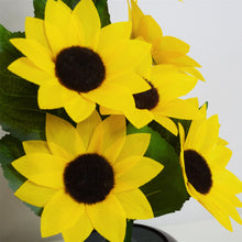 画像をギャラリービューアに読み込む, ひまわり<br> イルミネーション造花<br> 仏花/盆提灯/インテリア
