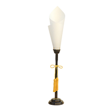 画像をギャラリービューアに読み込む, 本燭台1本【黒塗】 <br>90cm・110cm/2種類<br> インテリア照明<br>木製/五月人形