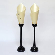画像をギャラリービューアに読み込む, 燭台45号~75号(対)<br>2本セット<br>【美濃和紙】<br>木製/コードレス<br>節句/五月人形