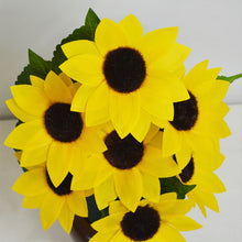 画像をギャラリービューアに読み込む, ひまわり<br> イルミネーション造花<br> 仏花/盆提灯/インテリア
