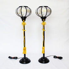 画像をギャラリービューアに読み込む, 雪洞(対)【山科】<br>70号~90号 3種類<br>金霞/金房<br> 木製/桃の節句/雛人形