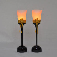 画像をギャラリービューアに読み込む, 油灯(対)<br>黄色房【雲竜シート】<br>8号~11号 4種類<br> 節句/雛人形/五月人形