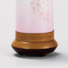 画像をギャラリービューアに読み込む, 宝生360<br>創作提灯/回転灯<br>絹二重/木製<br>盆提灯/岐阜県産