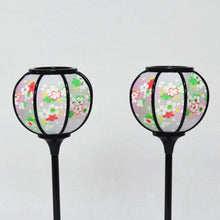 画像をギャラリービューアに読み込む, 雪洞(対)【なつめ式】<br>9号~11号 3種類<br>やよい桜<br> 桃の節句/雛人形