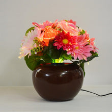 画像をギャラリービューアに読み込む, ガーベラ <br> イルミネーション造花<br> 仏花/盆提灯/インテリア