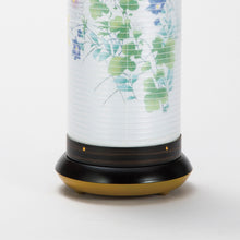 画像をギャラリービューアに読み込む, 宝生570<br>創作提灯/回転灯<br>絹二重/木製<br>盆提灯/岐阜県産