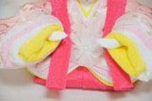 画像をギャラリービューアに読み込む, みやび雛 <br>桃色/薄藤(金襴) <br>平飾りセット